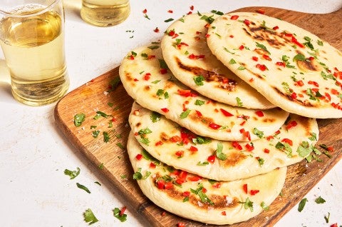 Sourdough Naan - select to zoom