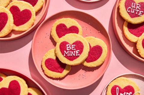 Slice-and-Bake Valentine Cookies - select to zoom