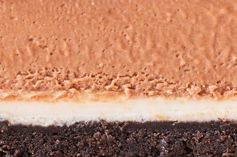 No-Bake Chocolate Cheesecake Bars - select to zoom