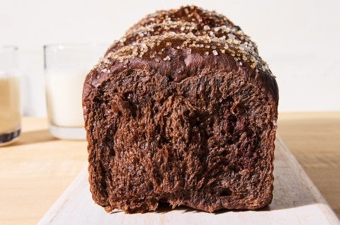 Chocolate Milk Bread interior - select to zoom