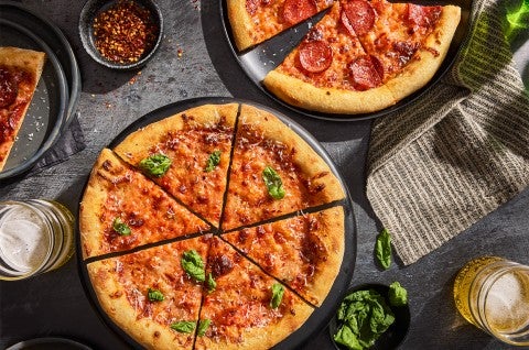 Sourdough Pizza Crust  - select to zoom