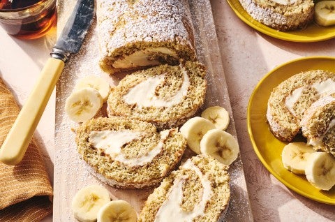 Banana Roll with Cream Cheese Filling - select to zoom