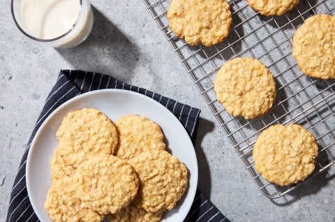 Scotchies on a plate and cooling rack - select to zoom