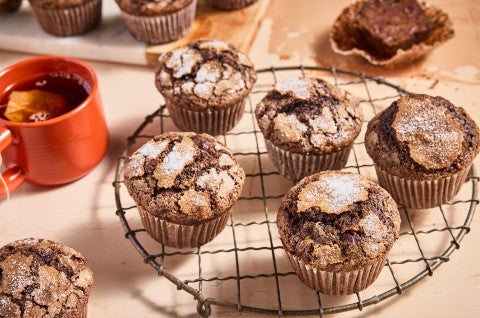 Chocolate Zucchini Muffins Recipe | King Arthur Baking