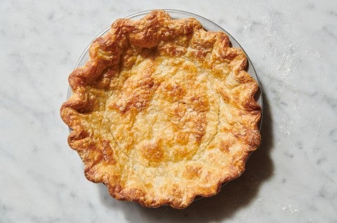 Prebaked pie crust