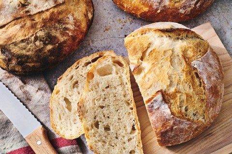 kingrecipe No-Knead Crusty White Bread Recipe | King Arthur Baking