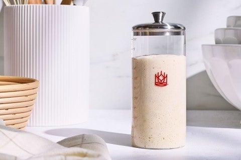 Sourdough Starter in a King Arthur Baking Petite Sourdough Crock - select to zoom
