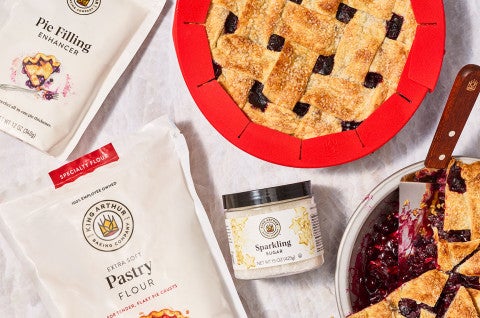 Blue Ribbon Blueberry Pie - select to zoom
