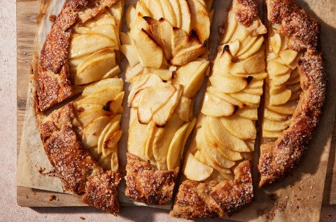 Apple Butter Apple Galette  - select to zoom