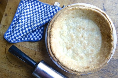How to blind bake a pie crust via @kingarthurflour