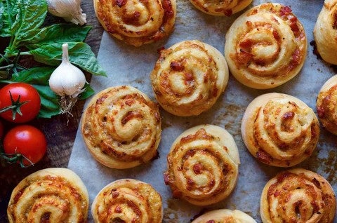 Pizza Party Buns - select to zoom