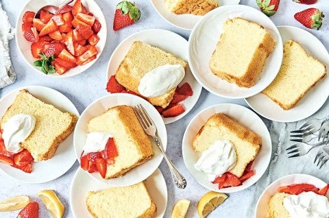 Lemon Chiffon Cake