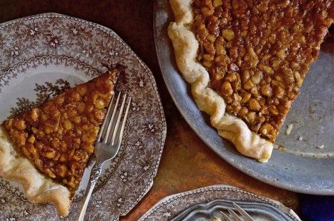 Black Walnut Chocolate Pie