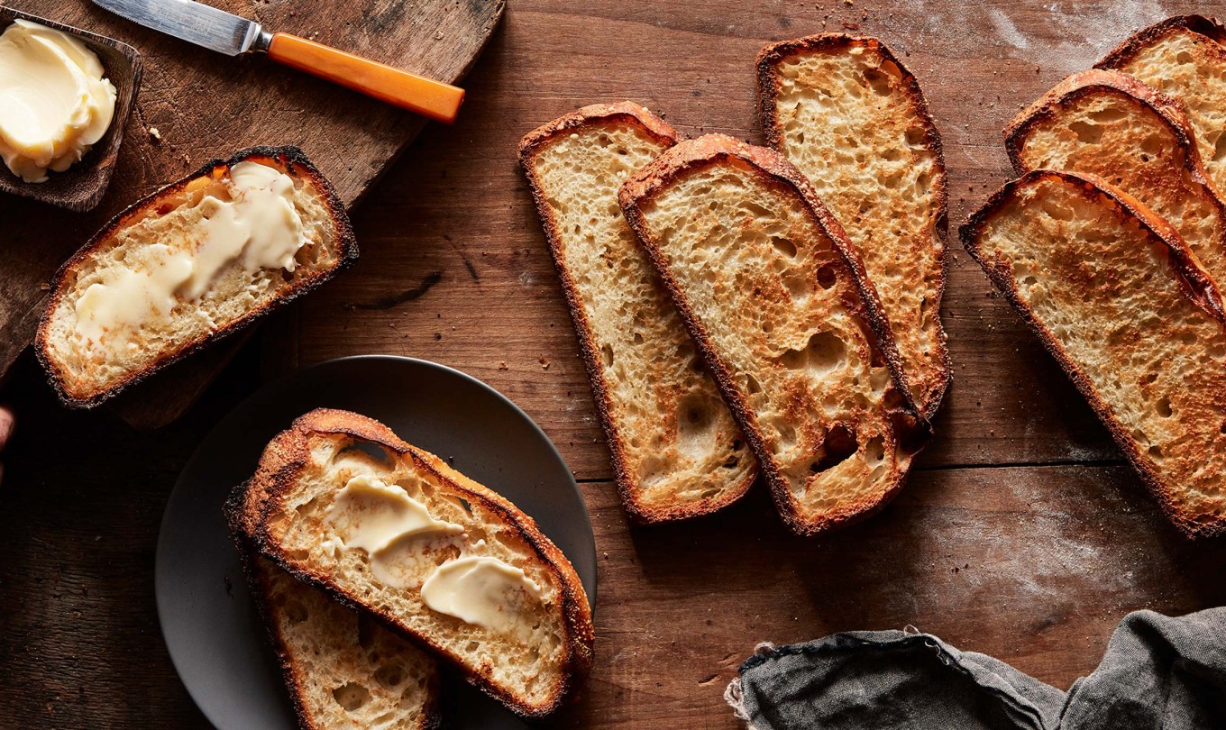 Absolutely No-Knead Crusty-Chewy Bread