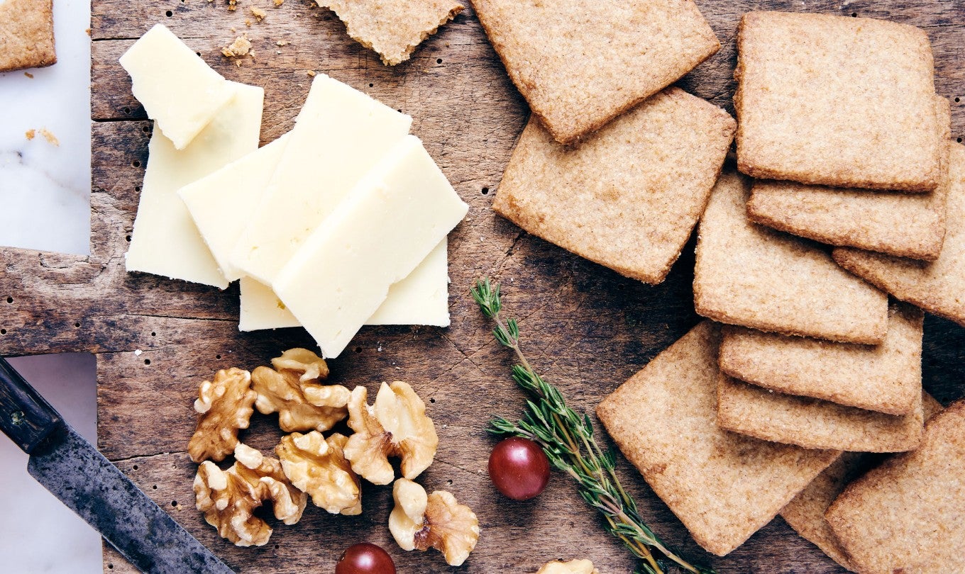 Brown Butter Rye Shortbread