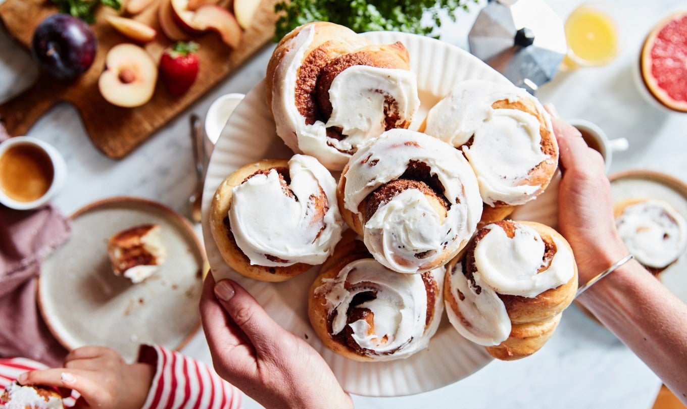 Perfectly Pillow Cinnamon Rolls