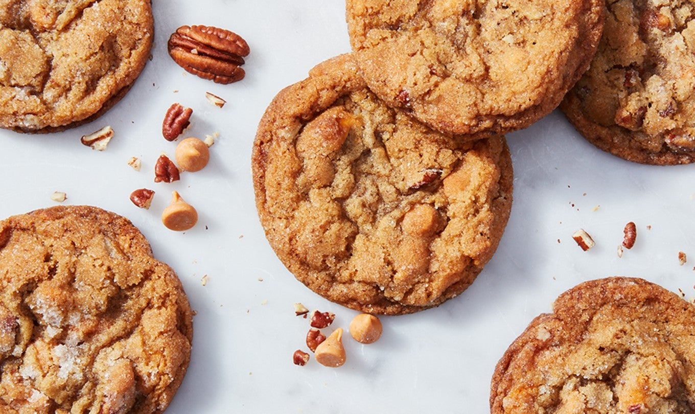 Salty-Sweet Butter Pecan Cookies