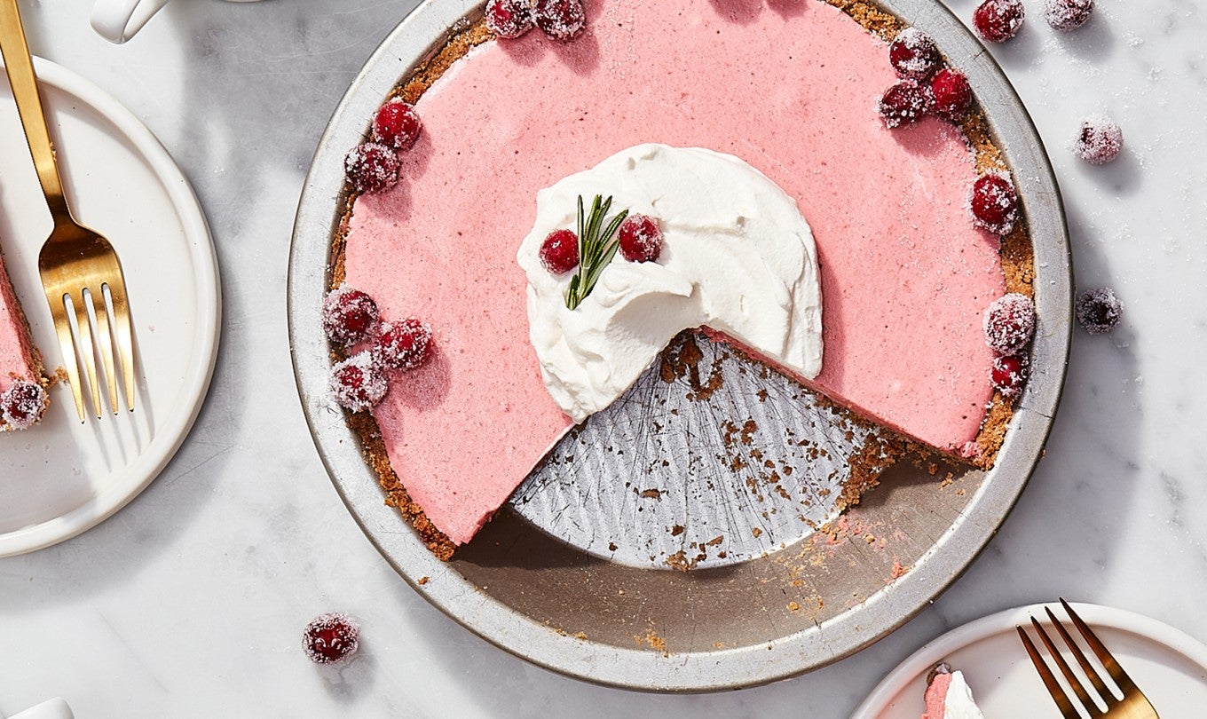 Cranberry Chiffon Pie