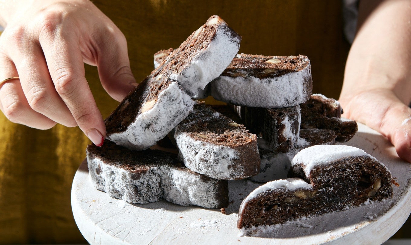 Chocolate-Hazelnut Stollen