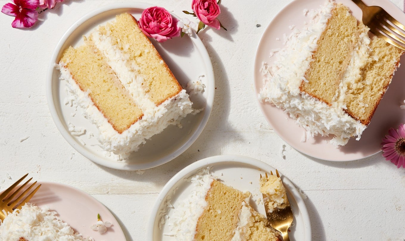 Old-Fashioned Coconut Cake