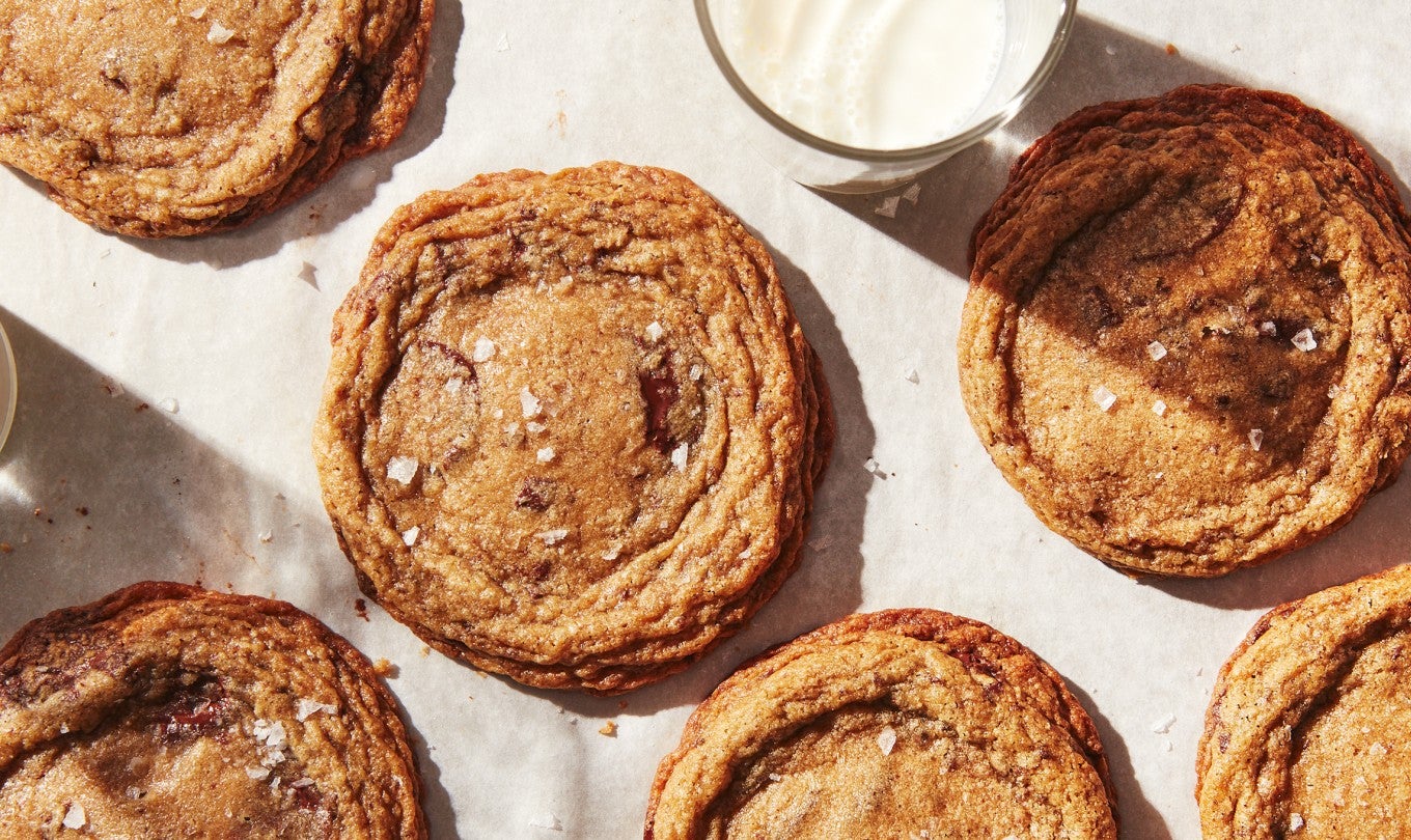 Buckwheat-Cardamom Chocolate Chunk Cookies