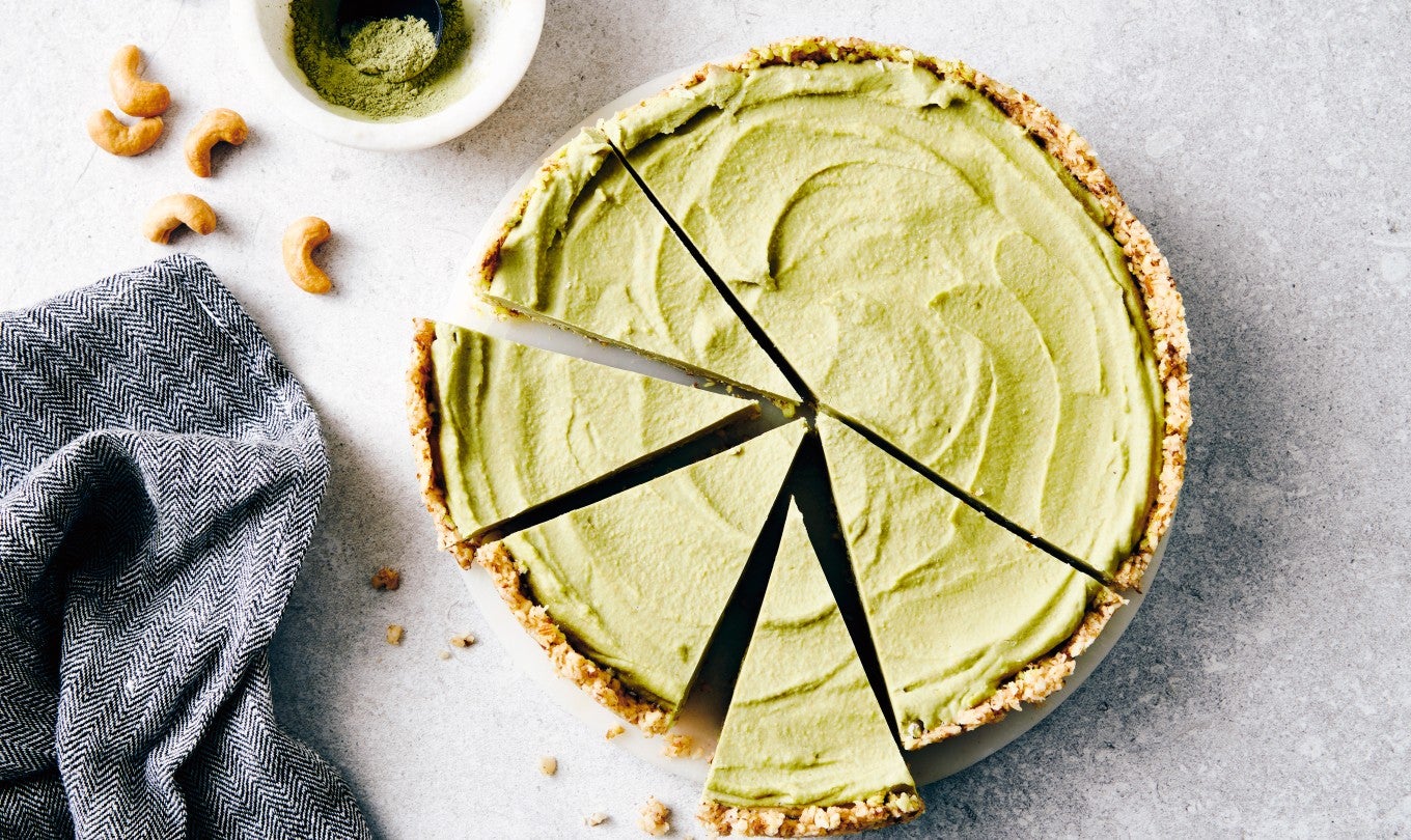 Vegan Matcha Mousse Tart