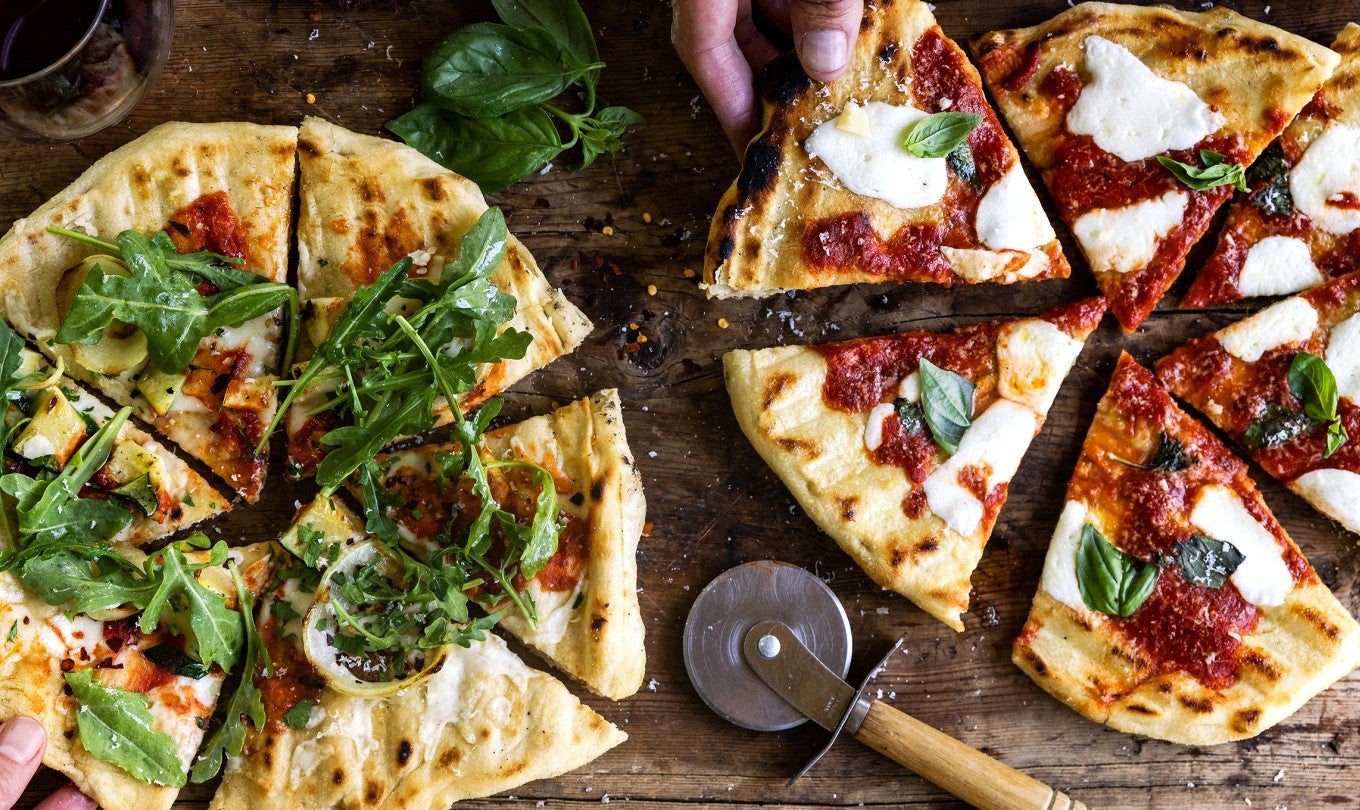 Grilled Pizza
