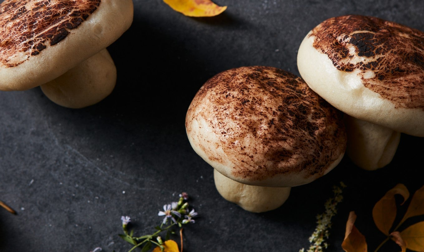 Chocolate “Mushroom” Buns