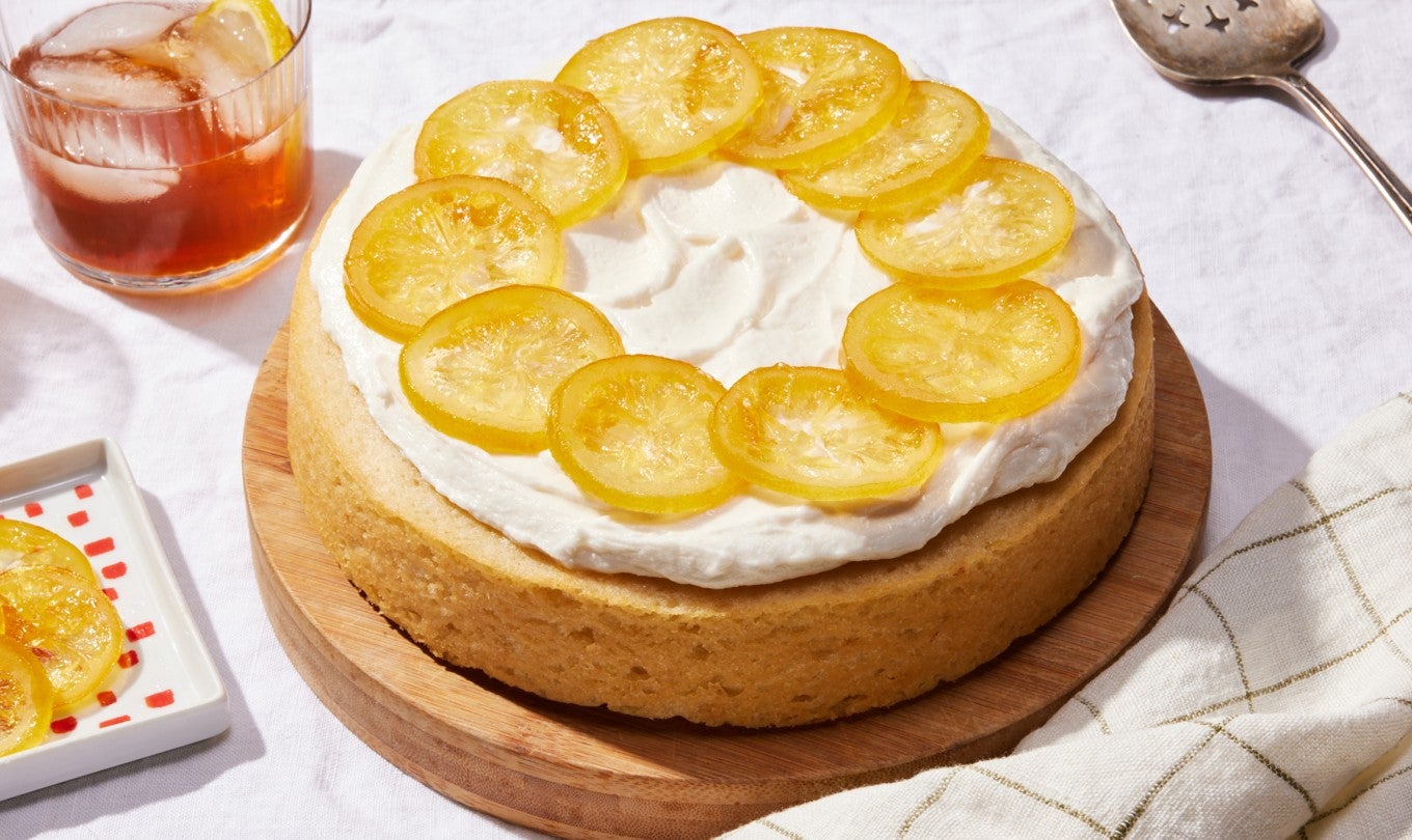 Easy Vegan Lemon Cake