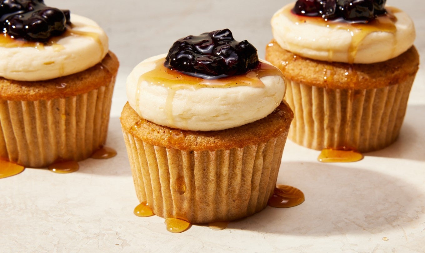 Blueberry Pancake Cupcakes King Arthur Flour