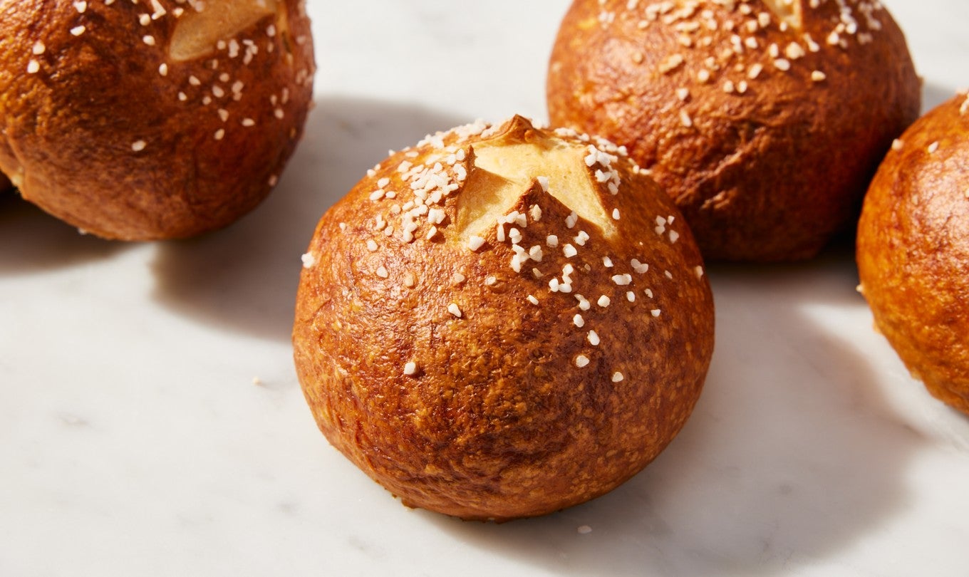 Pretzel Buns