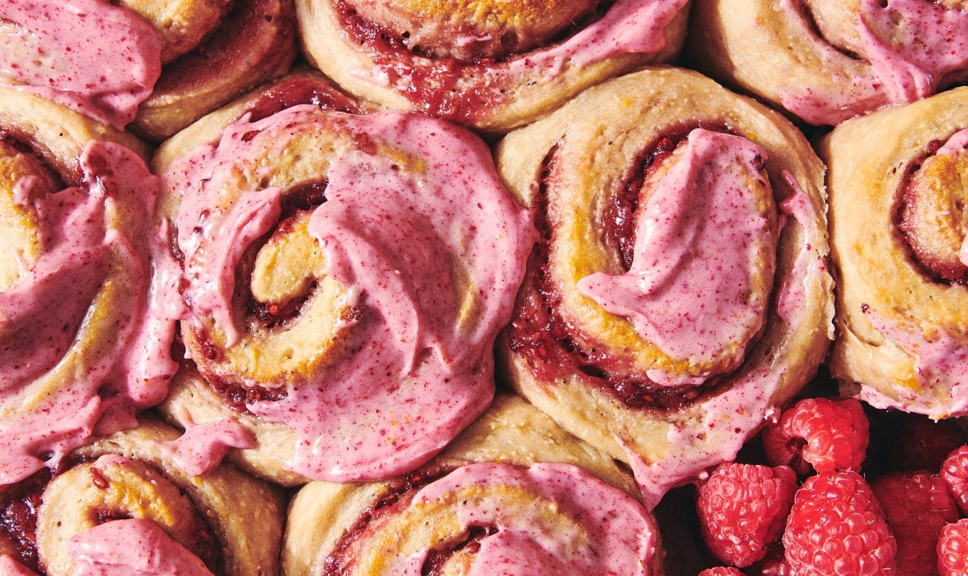 Jammin’ Raspberry Buns 