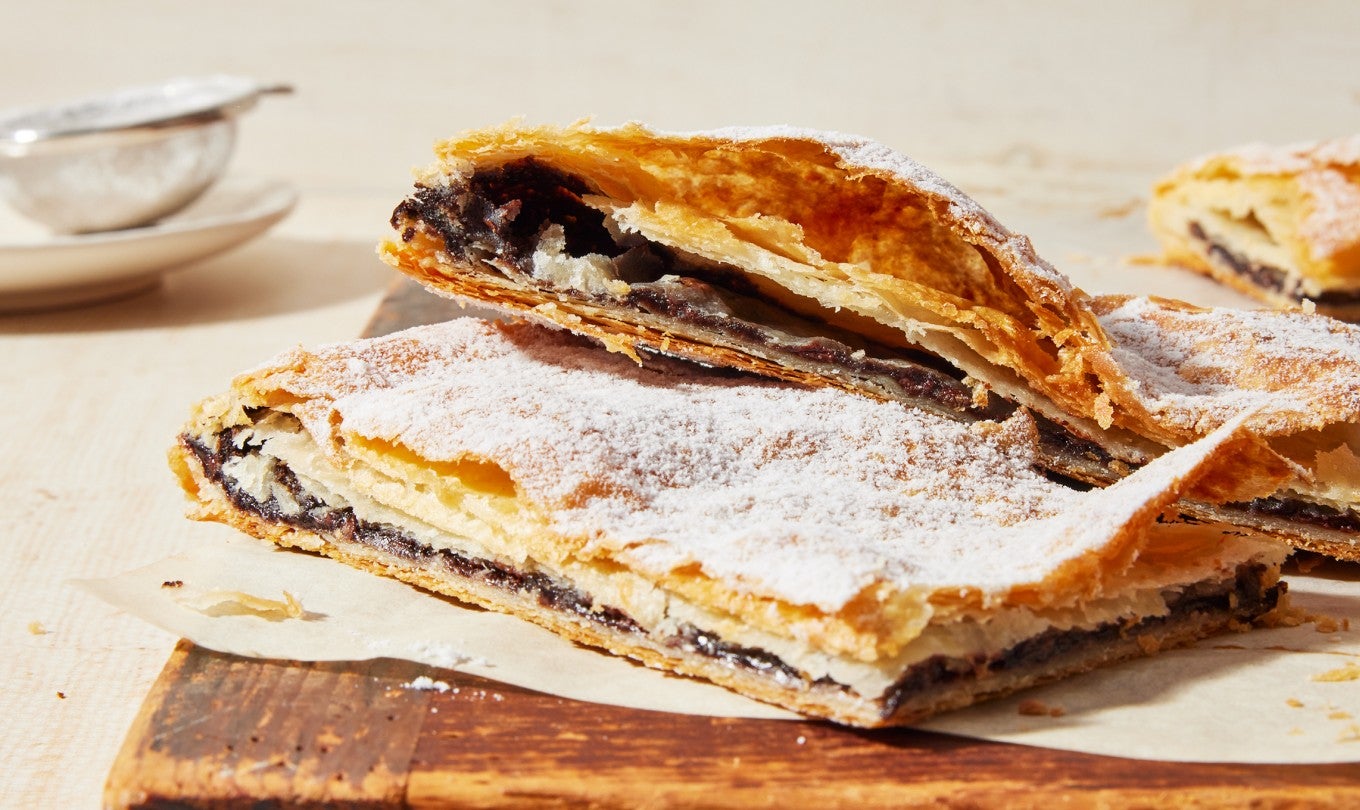 Giant Sheet Pan Chocolate Croissant 