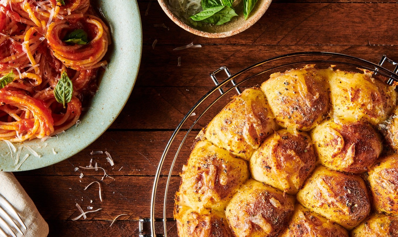 Pull-Apart Garlic Bread 