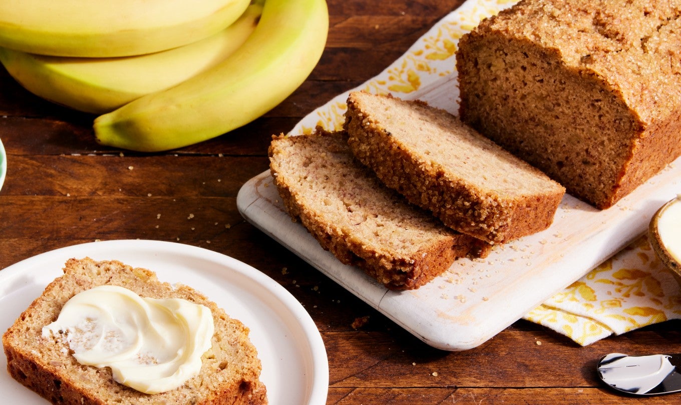 Sneaky Shortcut Banana Bread 