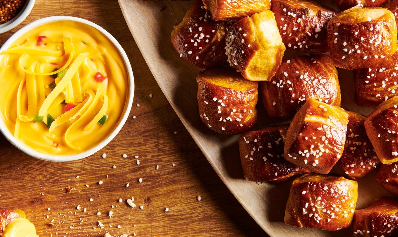 Soft & Chewy Pretzel Bites 