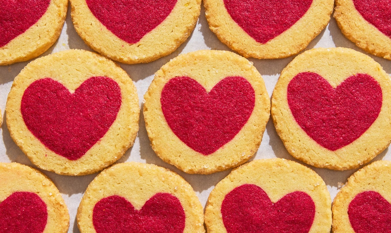 Slice-and-Bake Valentine Cookies