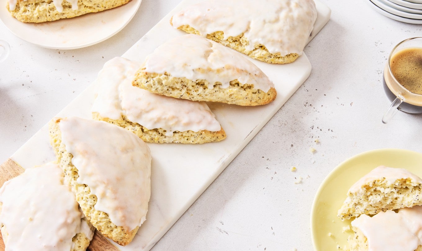 Lemon Poppy Seed Scones