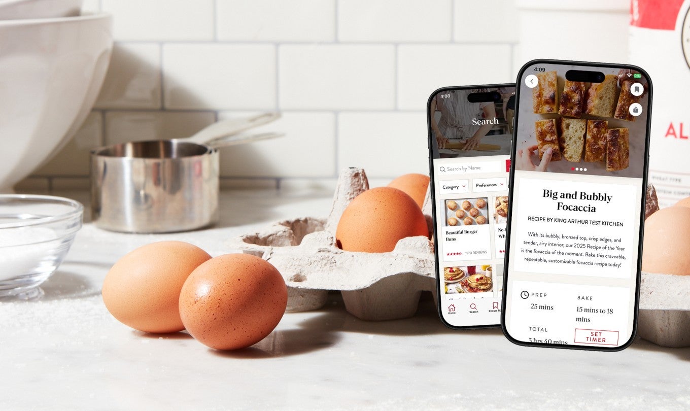 The King Arthur Baking Recipe App