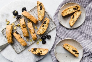 Cherry-Pistachio Biscotti