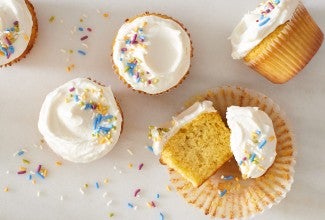 Gluten-Free Vanilla Coconut Flour Cupcakes