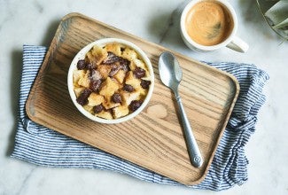 Microwave Bread Pudding