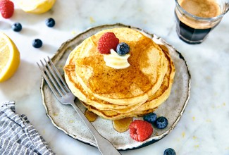 Gluten-Free Lemon Pancakes