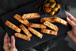 Savory Cheese Biscotti