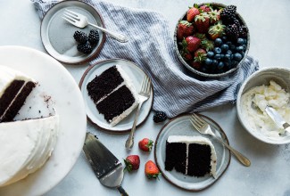 Simple and Rich Chocolate Cake