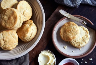 Gluten-Free Biscuits made with baking mix
