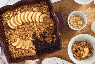 Apple Cinnamon Baked Oatmeal