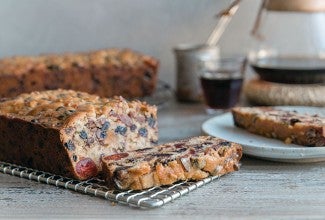 Chocolate Cherry-Berry Fruitcake