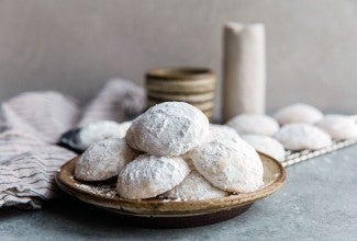 Key Lime Snowball Cookies