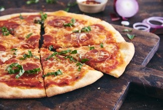 Super-Fast Thin-Crust Pizza